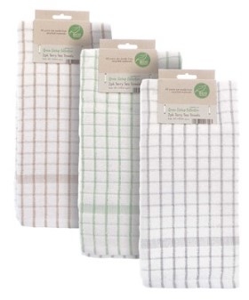PASTEL ECO TEA TOWEL 2PK