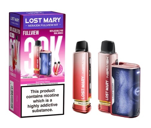 LOST MARY NERA CHERRY EDIT 30K+PUFF