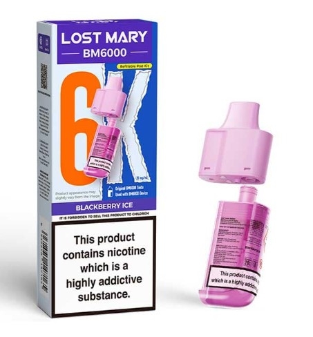 LOST MARY POD BLACKBERRY ICE