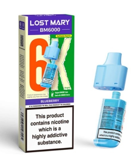 LOST MARY POD BLUEBERRY ICE