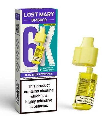 LOST MARY POD BLUE RAZZ L/ADE