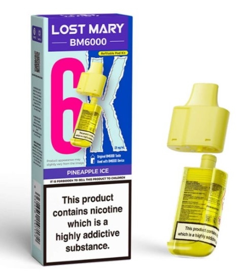 LOST MARY POD PINEAPPLE ICE