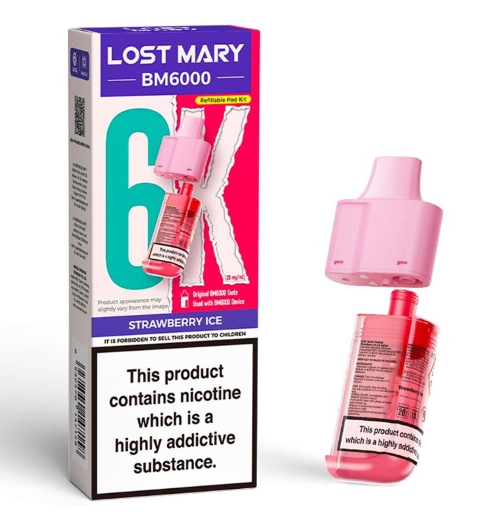 LOST MARY POD STRAWBERRY ICE