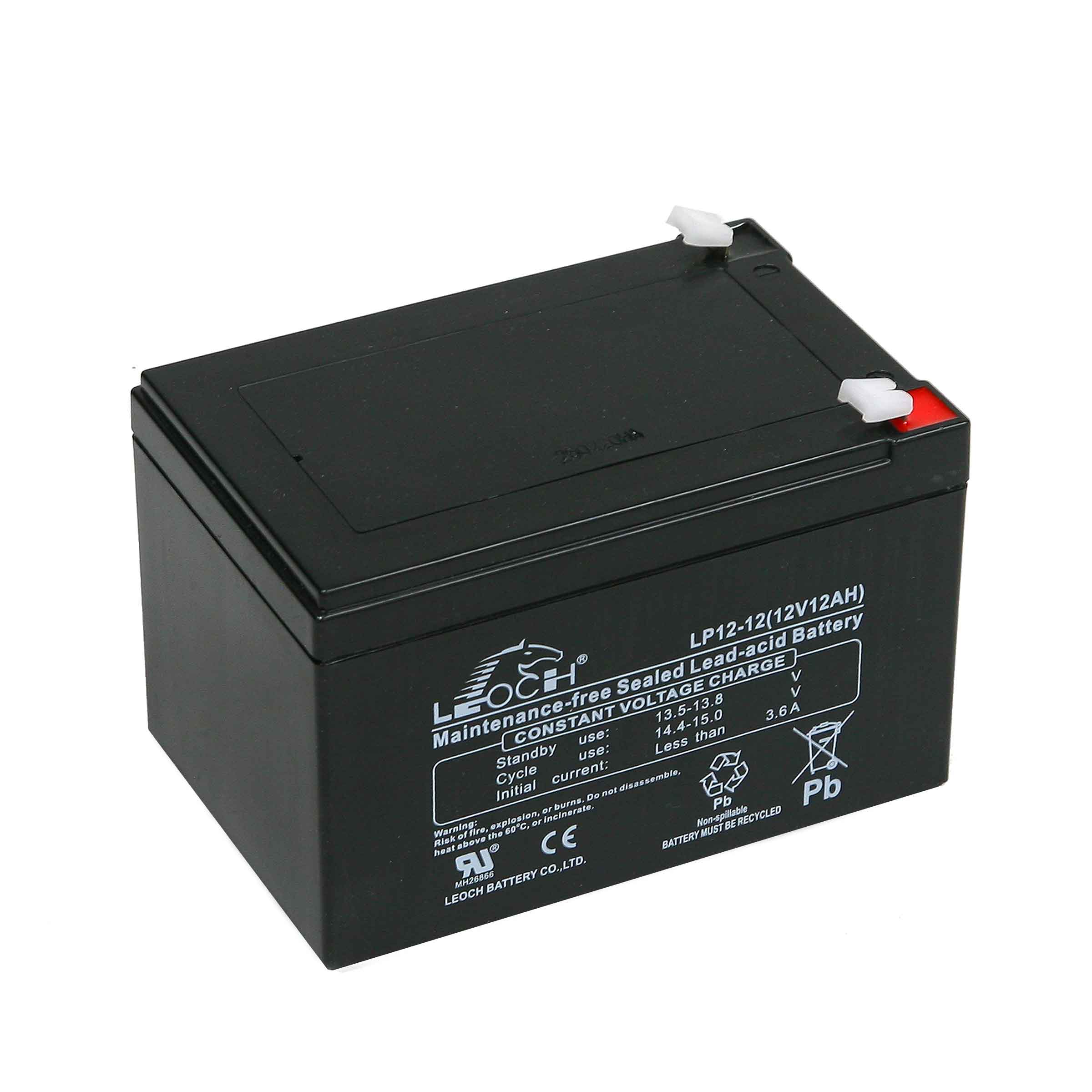 LEOCH 12V 12AH SLA BATTERY
