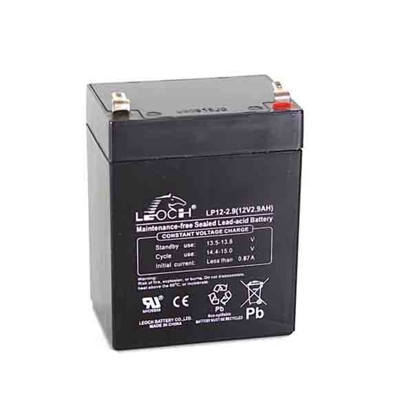 LEOCH 12V 2.9AH SLA BATTERY