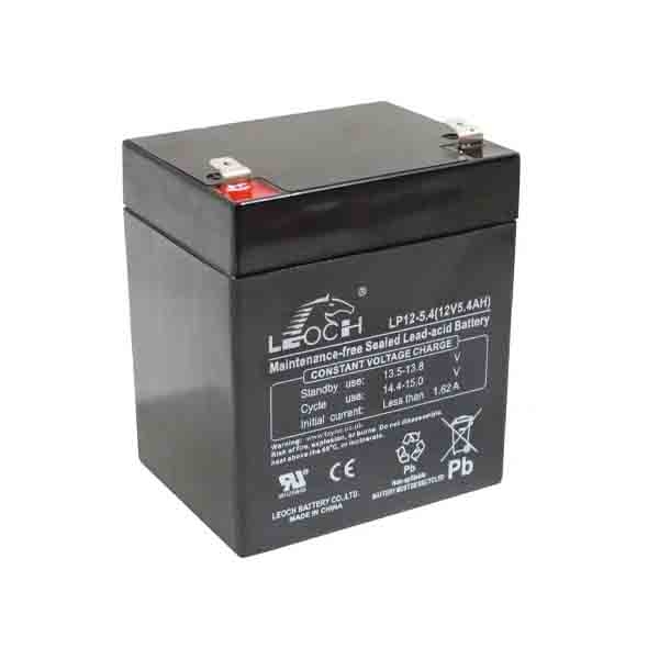 LEOCH 12V 5.4AH SLA BATTERY
