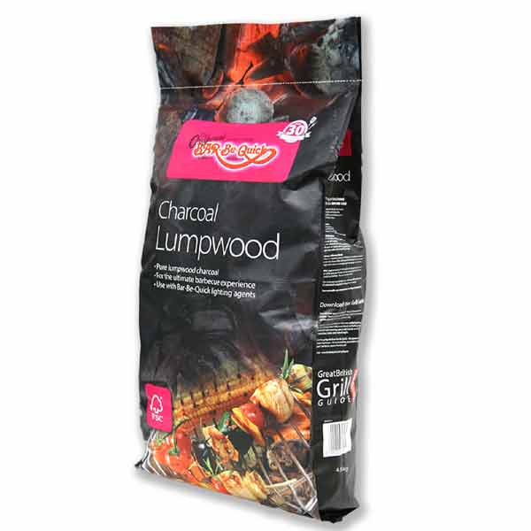 BAR-BE-QUICK L/WOOD CHARCOAL 4.5KG
