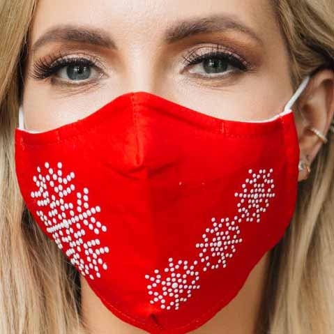 JG ADULT FACE MASK CHRISTMAS DESIGN