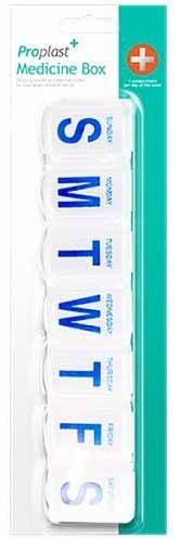 PROPLAST SLIM WEEKLY PILL BOX