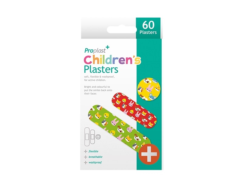 PROPLAST ASSORTED PLASTERS 60PK
