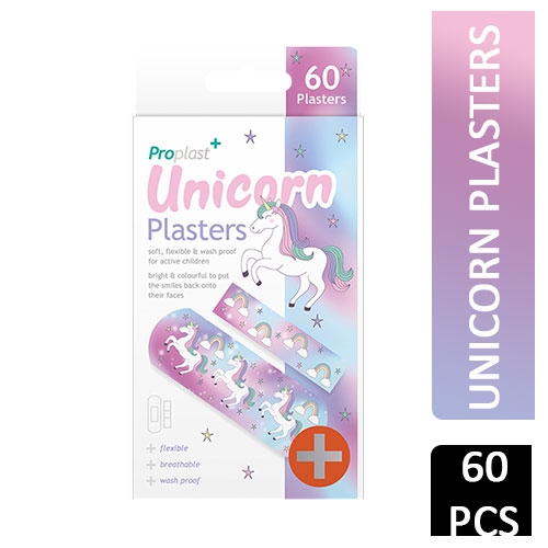 PROPLAST UNICORN PLASTERS 60PK