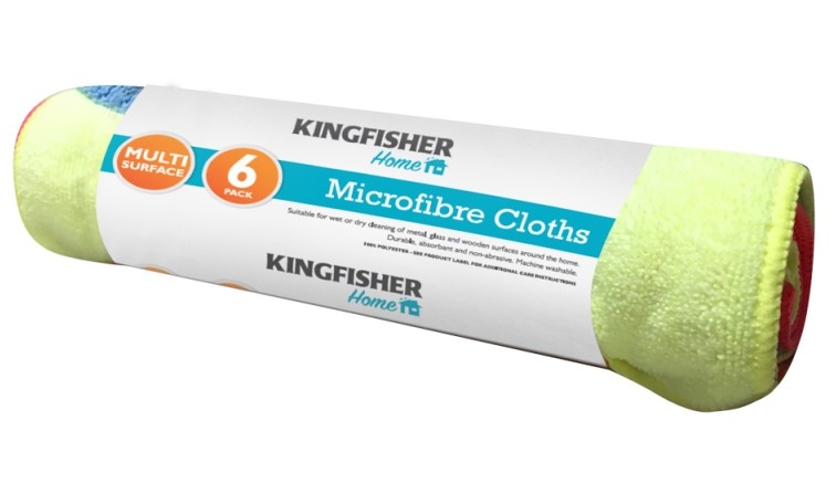 K/F LARGE MICROFIBRE CLOTHS 6 PACK