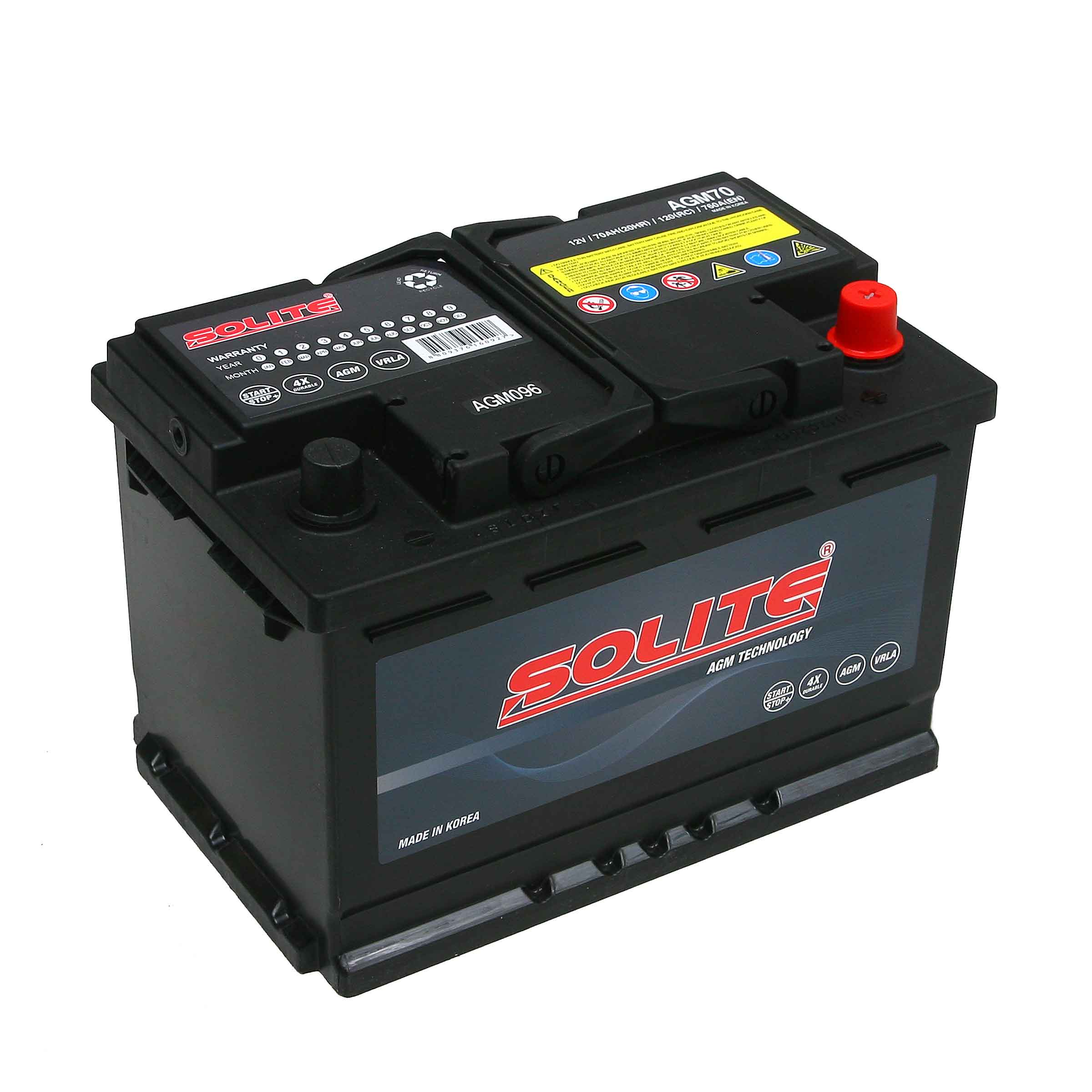 096 AGM STOP-START BATTERY