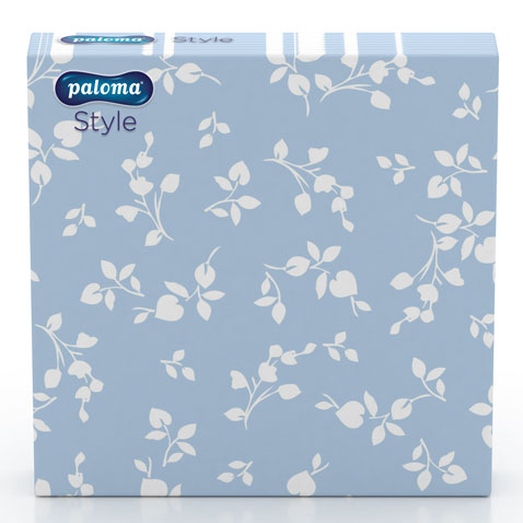 PALOMA 3PLY NAPKINS BLUE 20PK