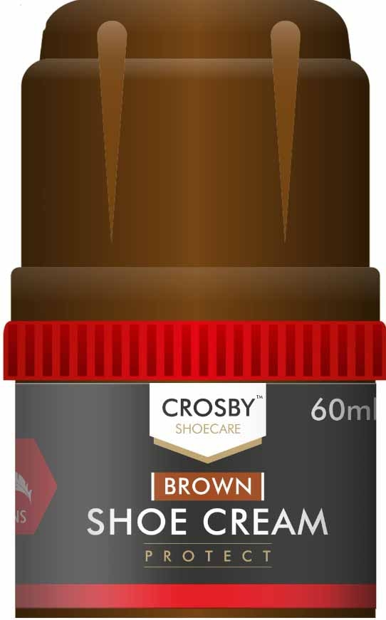 CROSBY BROWN SHOE CREAM 60ML