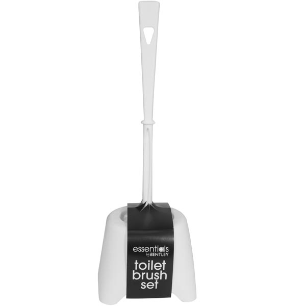 BENTLEY PLASTIC TOILET BRUSH SET