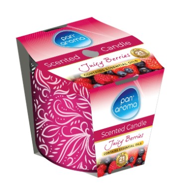 PAN AROMA CANDLE JUICY BERRIES