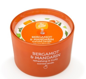 PAN AROMA CANDLE BERGAMOT &