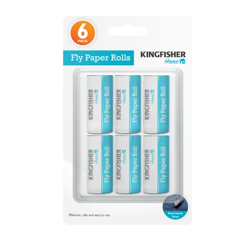 KINGFISHER FLY PAPERS 6 PACK