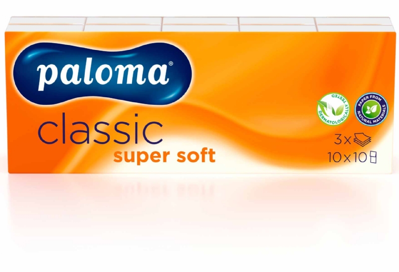 PALOMA CLASSIC POCKET TISSUES 3 PLY