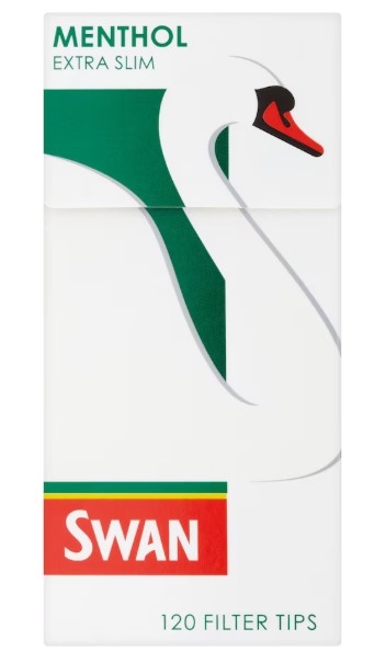 SWAN EXTRA SLIM COOL MENTHOL 120 PK