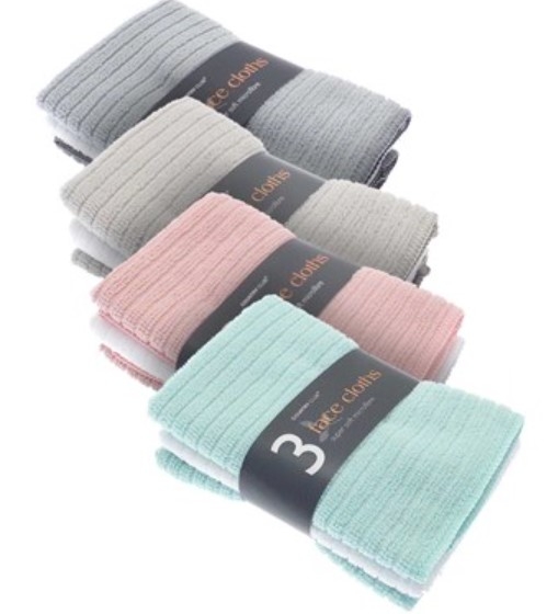 3PK COUNTRY CLUB MICROFIBRE FACE
