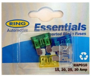 RING 15-30A MIXED BLADE FUSES