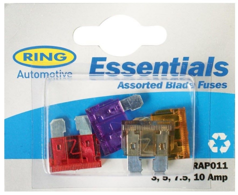 RING 3-10A MIXED BLADE FUSES