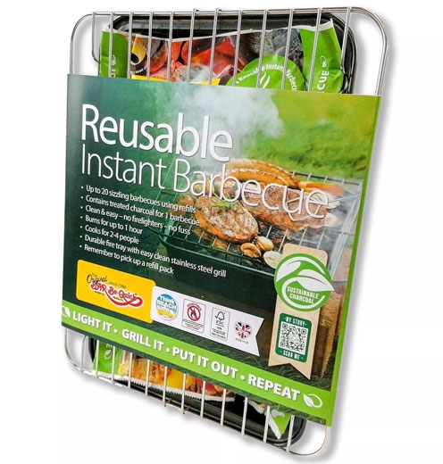 BAR-BE-QUICK REUSABLE INSTANT BBQ