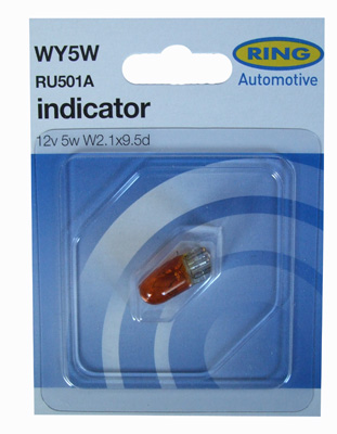 RING 501 AMBER BULB