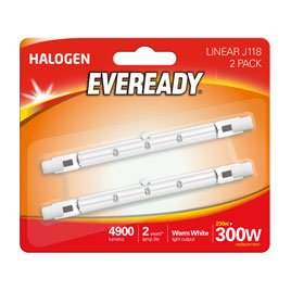 EVEREADY ECO LINEAR 230W/300W 2PK