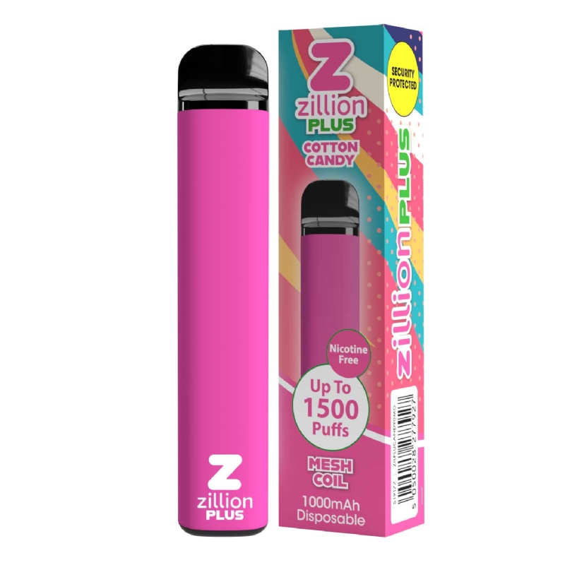 ZILLION+ COTTON CANDY NIC FREE0mg