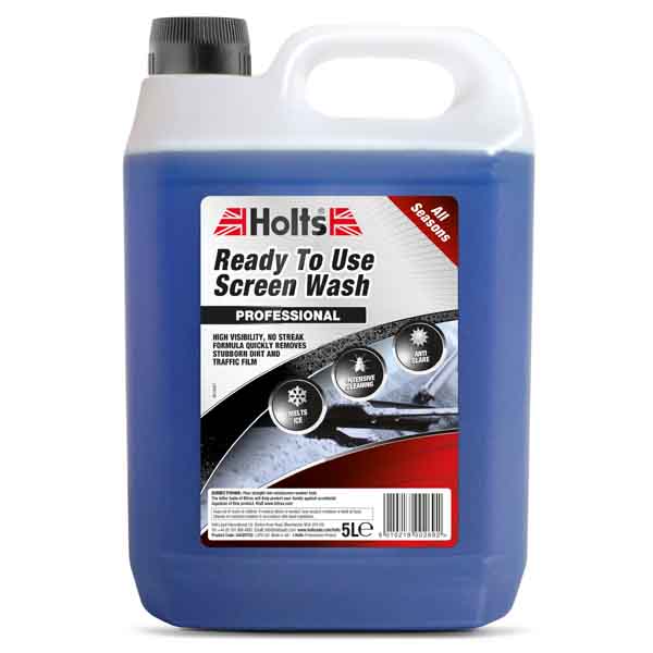 HOLTS 5LTR SCREEN WASH RTU