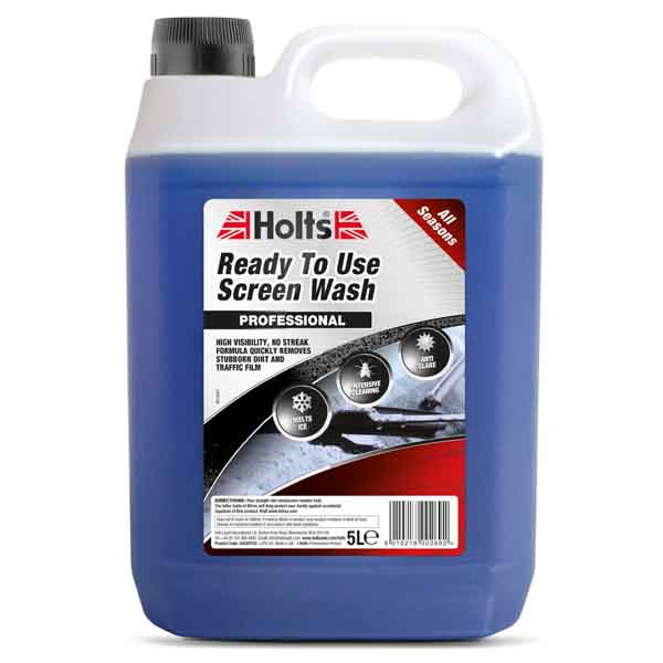HOLTS 5LTR SCREEN WASH READY TO USE