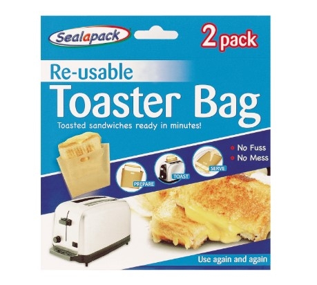 SEALAPACK REUSABLE TOAST BAGS 2PK