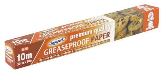 SEALAPACK GREASE PROOF PAPER 10M X