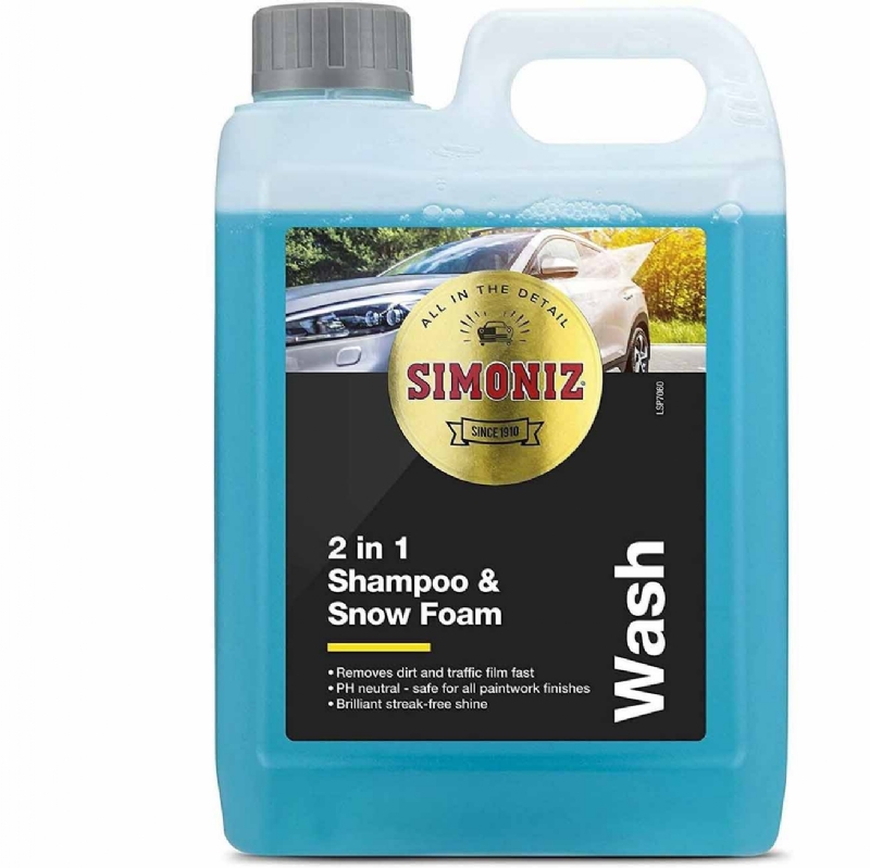 SMZ 2 IN 1 SHAMPOO & SNOW FOAM 2LTR