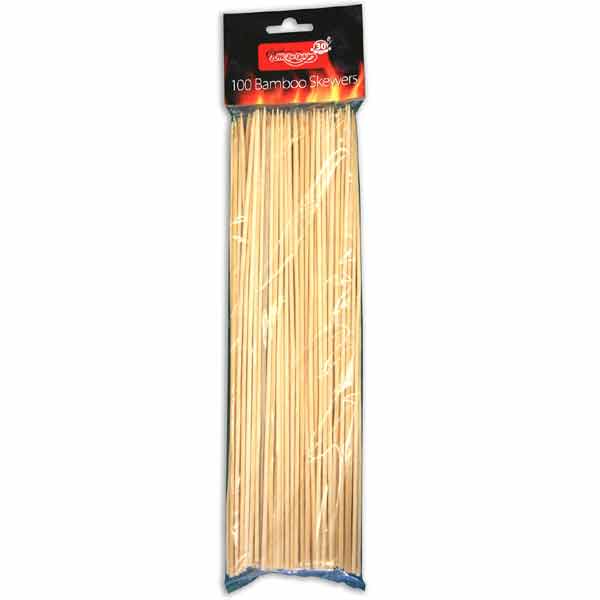 BAR-BE-QUICK BAMBOO SKEWERS 100PK