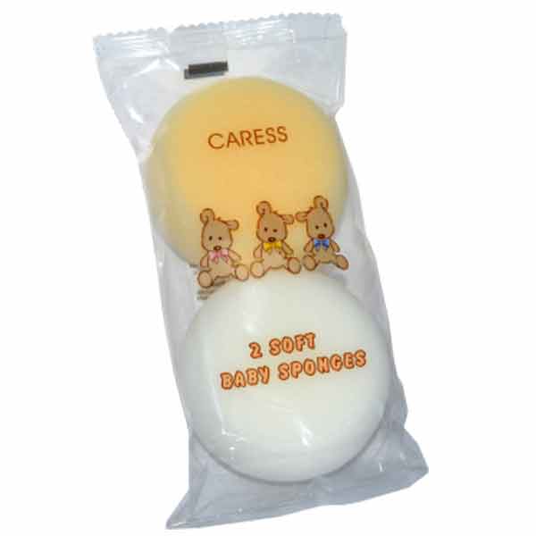 CARESS SOFT BABY SPONGES 2 PACK