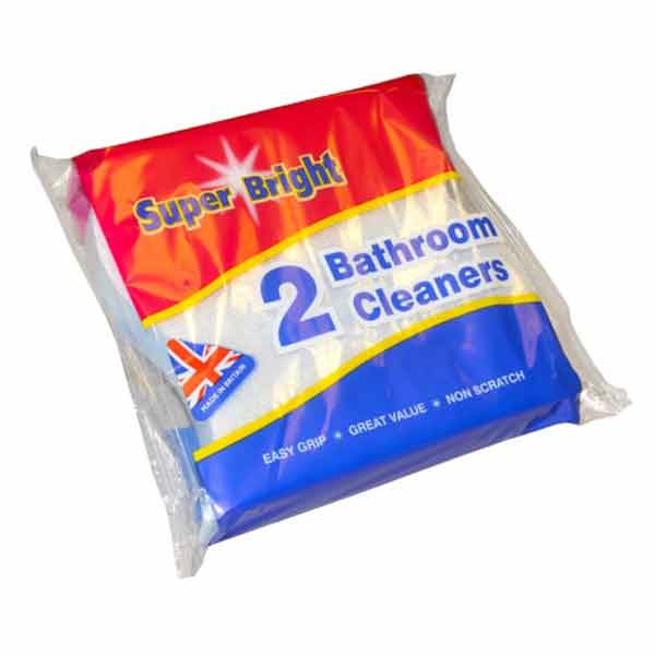 SUPER BRIGHT BATHROOM CLEANERS 2PK