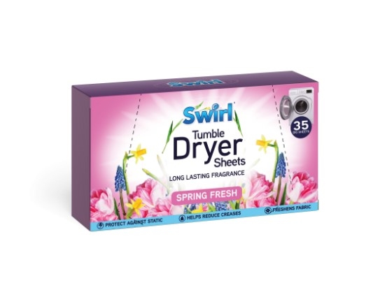 SWIRL TUMBLE DRY SHEETS SPRING FRSH