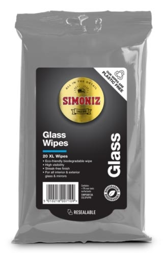 SMZ ANTI GLARE GLASS WIPES 20PK