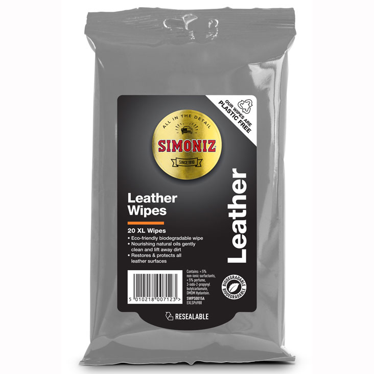 SMZ LEATHER WIPES BIO 20PK