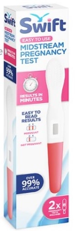 SWIFT MIDSTREAM PREGNANCY TEST 2PK