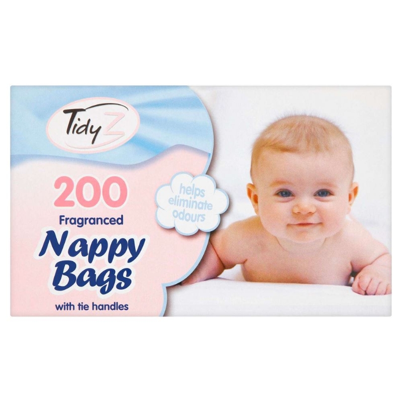 TIDYZ NAPPY BAGS 200 PACK