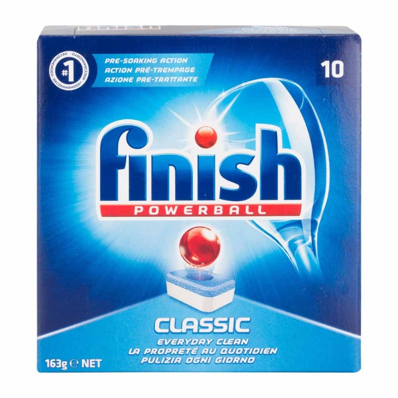 FINISH CLASSIC DISHWASH TABS 10PK