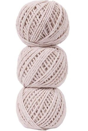 JUST STATIONERY COTTON TWINE 3X40M