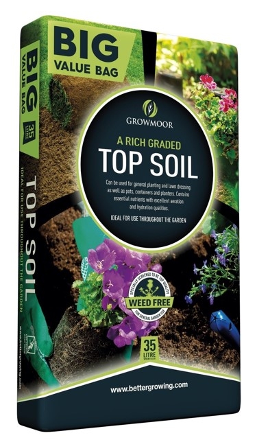 GROWMOOR TOP SOIL 35L