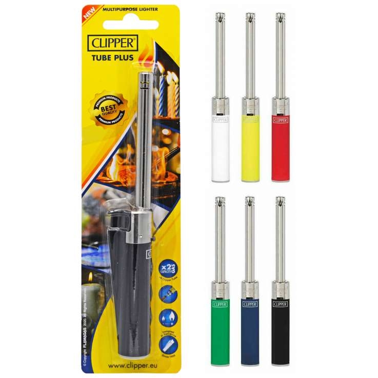 CLIPPER TUBE PLUS UTILITY LIGHTER