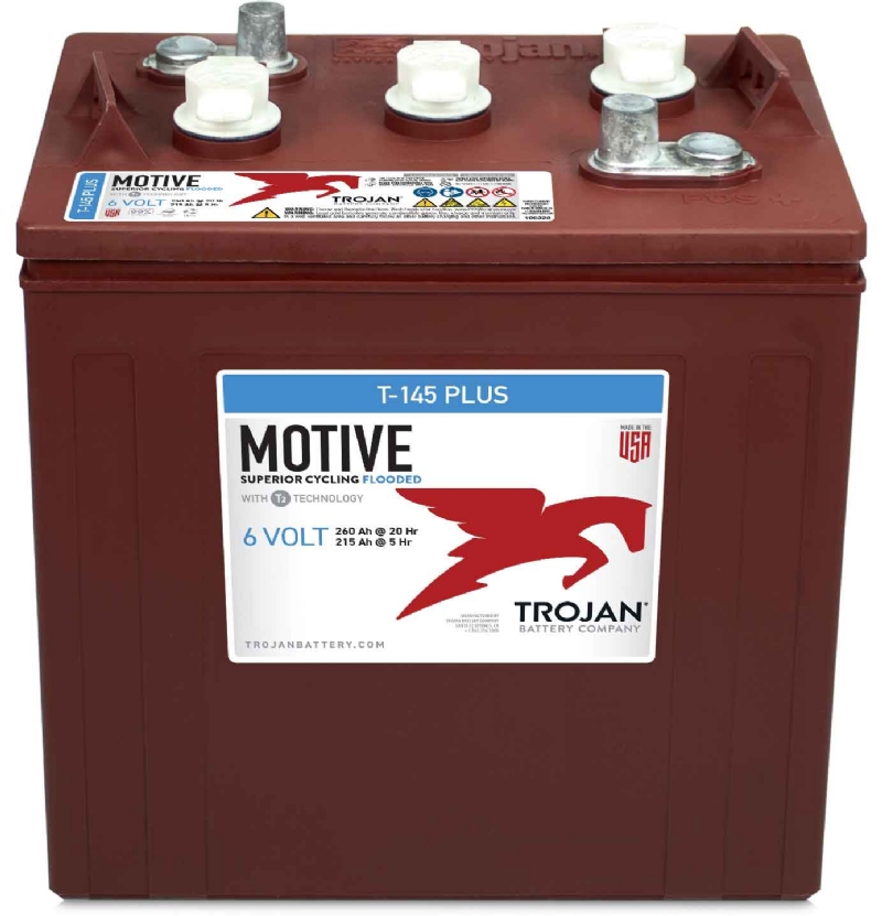T 145 PLUS TROJAN BATTERY